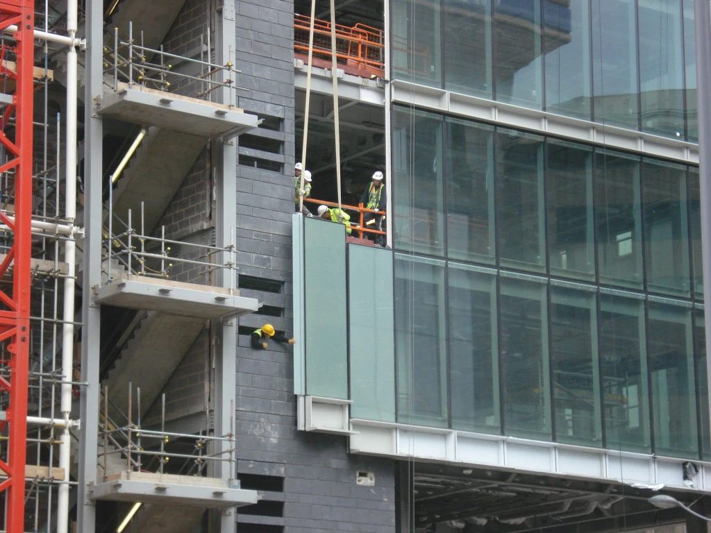 Curtain Wall Installation — Commercial
