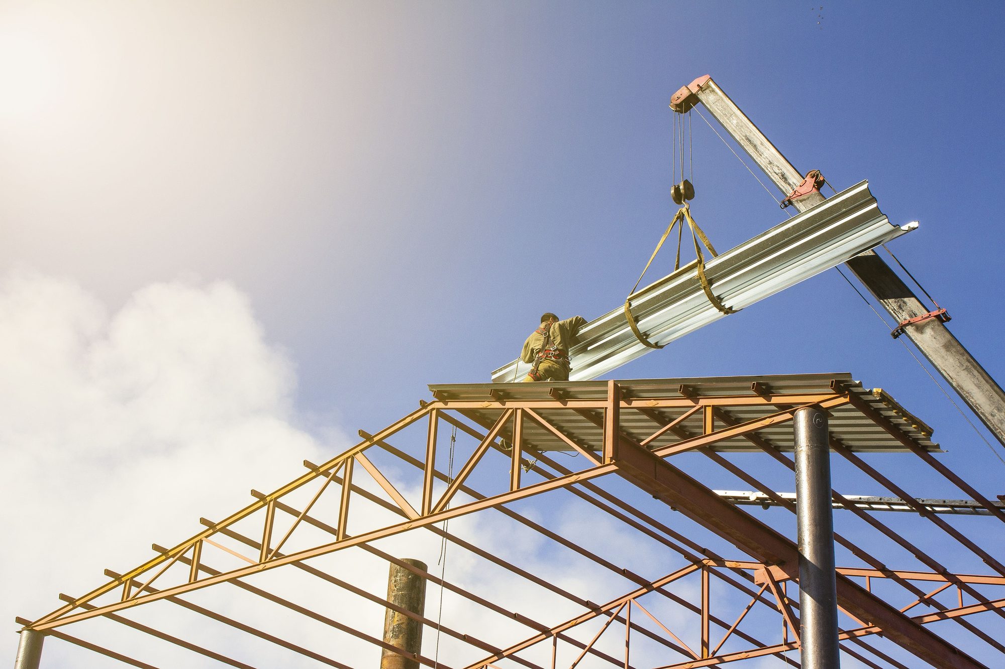 Structure stage of construction